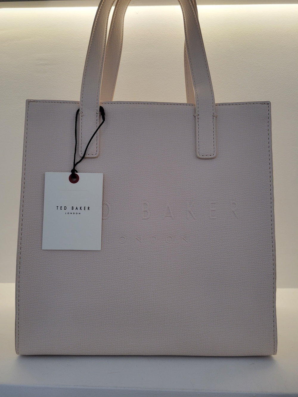 Ted Baker Ivory Floral Charm Tote Bag - Picture 2 of 9